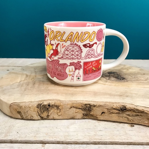 STARBUCKS Orlando Coffee Mug 14 Oz 2018 Been There Series Collectors Edition NIB - Picture 4 of 12